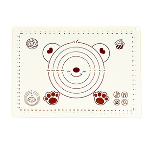 透明硅胶揉面垫液态铂金硅胶垫面板加厚加大擀面条包饺子垫子烘焙