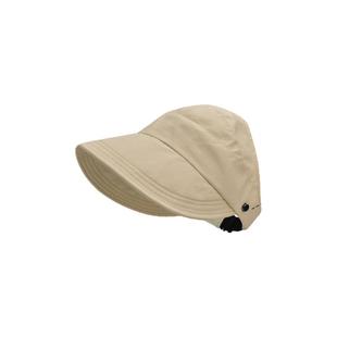 可扎高马尾的帽子女夏季遮阳帽防晒防紫外线大帽檐渔夫帽2025新款