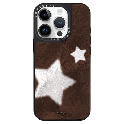 冰川星星适用iPhone17Promax手机壳14磁吸苹果16Pro高级15新款12网红13华为mate70小米17荣耀magic8vivox300