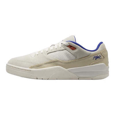 Jordan FLIGHT COURT 男女白棕色百搭低帮复古篮球鞋 HF3255-005