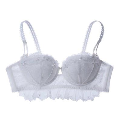 无钢圈内衣夏季薄款文胸大码蜜桃