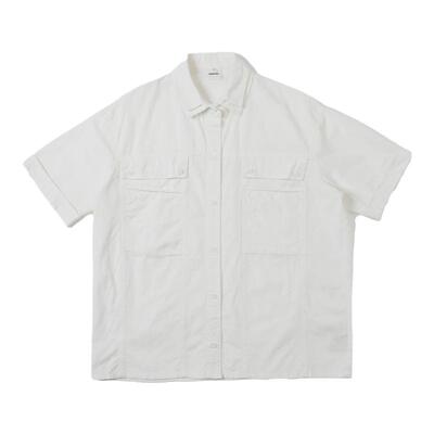 UNRETRO多口袋工装叠穿外穿衬衫