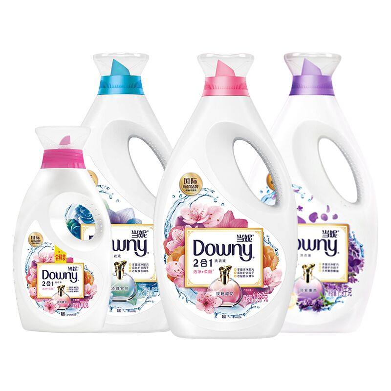 downy当妮二合一洗衣液樱花家用持久香味官方授权正品护手柔顺3斤