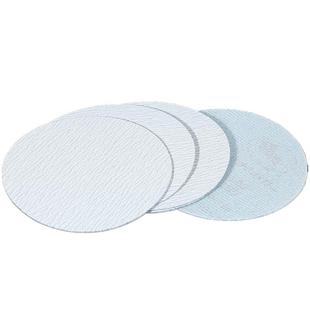 金牛牌9寸圆形植绒白砂纸墙面干磨腻子打磨自粘沙纸片220mm打磨机