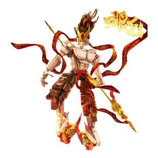 2025新款哪吒积木魔童降世悟空国潮系列益智男孩子拼装玩具高难度