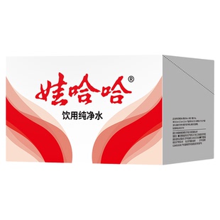 娃哈哈饮用水纯净水596mL*12瓶饮用水整箱官方旗舰店正品 大瓶装