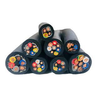 防冻TRVV高柔拖链电缆2  4 5 6芯 1.5平方护套线坦克链信号控制线