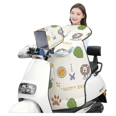 电动车亲子加绒加厚保暖