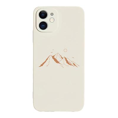 日月河山~文艺简约高级感iPhone15promax苹果十五小米14新款13华为mate60/p50适用iqoo12一加11情侣手机壳p40