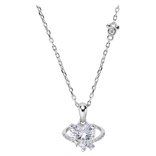 迪士尼时尚精致新款小众设计感恋爱星球项链高级感送女友生日礼物