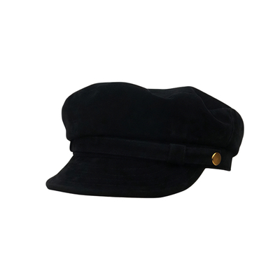 港风八角贝雷帽显脸小