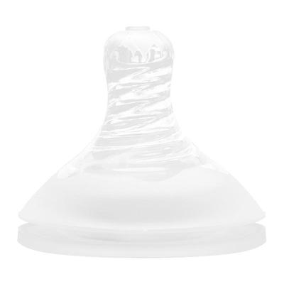 婴儿宽口径奶嘴磨砂通用宝宝超软仿真母乳实感防胀气硅胶护唇奶嘴