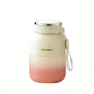 奥克斯榨汁机家用小型便携式榨汁杯宿舍电动迷你碎冰果蔬果汁机