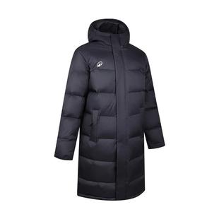 迪卡侬长款羽绒服男冬季保暖加厚过膝连帽外套情侣运动服SAT5