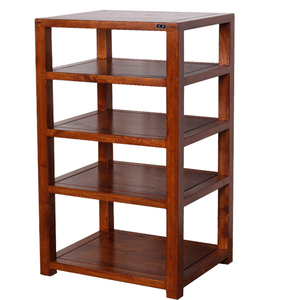 进口实木原木一二三四层音响音箱功放机柜设备柜子卯榫卯橡木HIFI