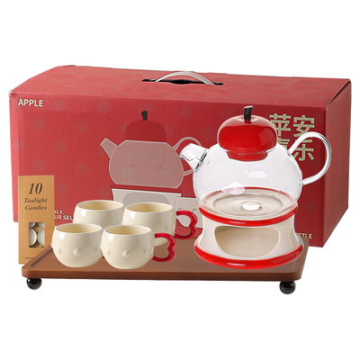 川岛屋玻璃茶壶套装乔迁新居礼物