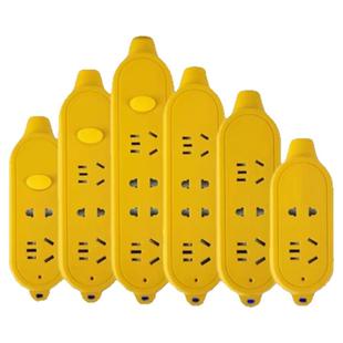 纯铜插排插10/16A开关不带线电工程防爆摔接线板大功率多孔拖插座