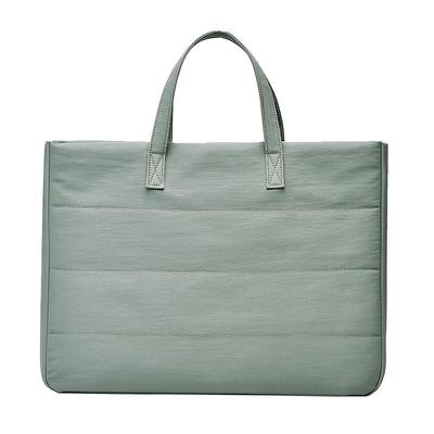 单肩尼龙布简约通勤手提包电脑包