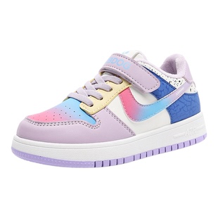 巴布豆女童棉鞋加绒保暖二棉秋冬季儿童棉鞋防滑AJ小孩小学生板鞋