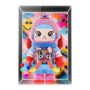 KGBOX泡泡玛特 MOLLY JON BURGERMAN乔恩伯格曼400%亚克力展示盒