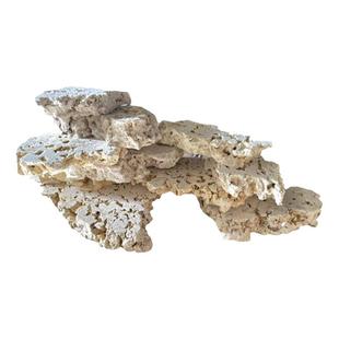CREAT REEF创礁人片状干岩石海水缸珊瑚缸活石造景石死石基拉戈石