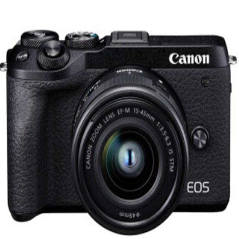 Canon/佳能m6mark2二代微单相机数码高清旅游vlog 视频自拍美颜机