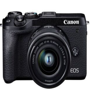 Canon/佳能m6mark2二代微单相机数码高清旅游vlog 视频自拍美颜机