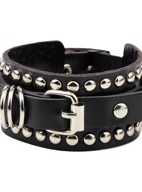 新款情侣潮流朋克手环