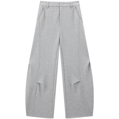 【商场同款】太平鸟2025年冬季新款弯刀针织伞兵休闲裤A3GBF4609