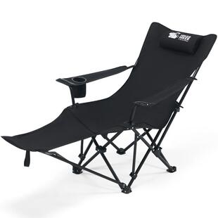 【HIKER】伯希和户外躺椅露营折叠椅子便携式午休可坐可躺月亮椅