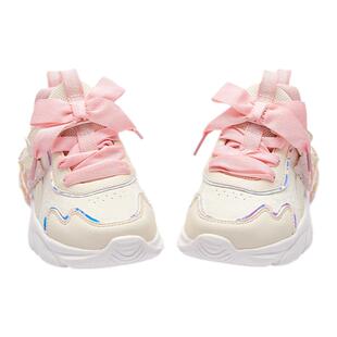 巴拉巴拉女童防滑运动鞋中大童透气软底缓震跑步鞋子秋冬新款童鞋