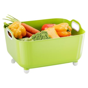 大容量沥水盆洗菜盆新款加厚厨房家用水槽洗碗盆水果蔬菜沥水篮