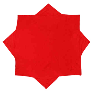 中国舞蹈家协会四级大公鸡爱美丽考级专用手绢花二人转八角巾手帕