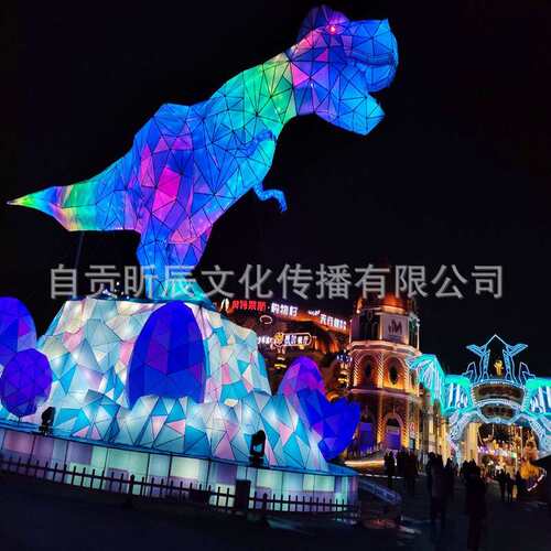 大型蛇年花灯灯会庙会彩灯手工制作元宵节春节节庆灯笼厂家批发