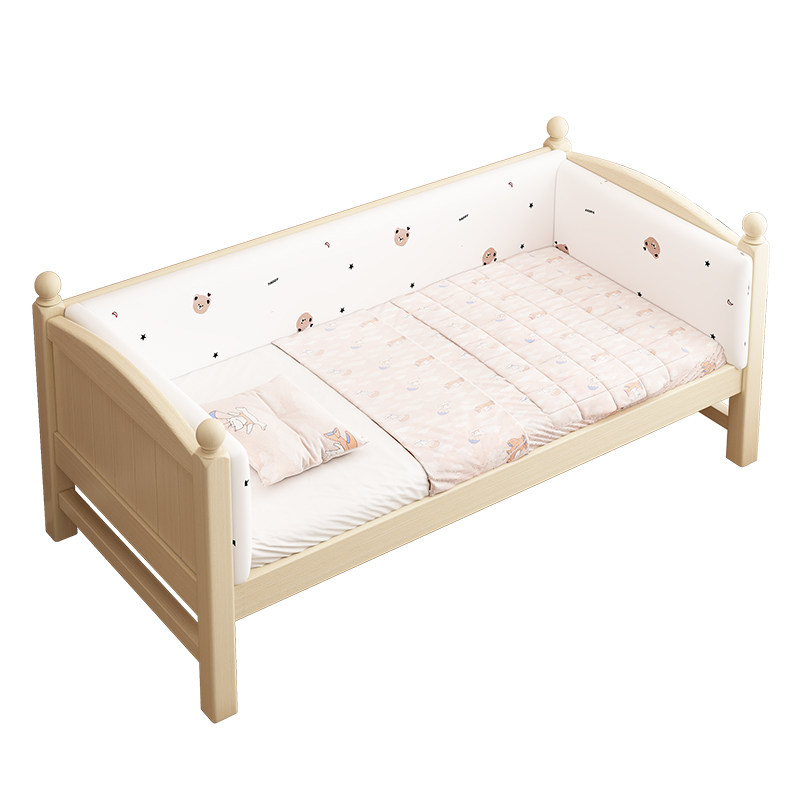 永染坊拼接床婴儿床可调节高度