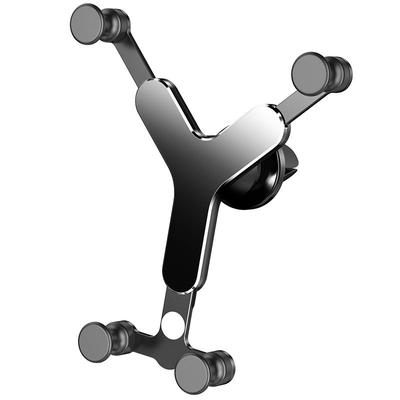 Y形金属重力车载手机架出风口用