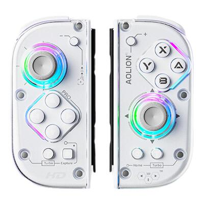 AOLION澳加狮J20骑士手柄适用任天堂Switch游戏手柄JoyCon左右手柄Switch2无线蓝牙宏编程三角洲行动oled配件