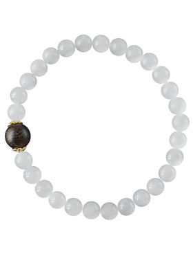 天然和田玉白玉手串女款