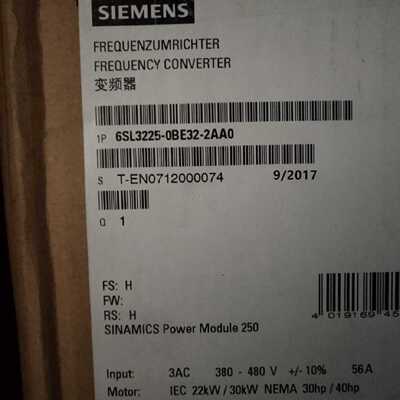 议价6SL3225-0BE32-2AA0西门子G120变频器功率模块6SL32250BE322A