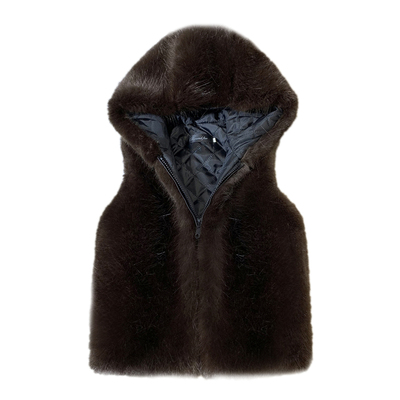 秋冬儿童马甲韩版仿皮草外穿