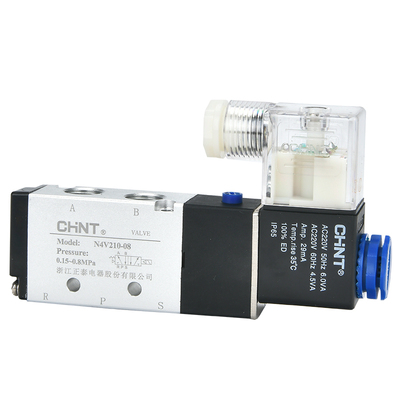 正泰二位五通电磁阀4V210-0824V