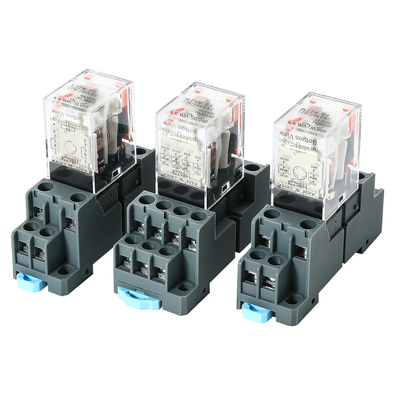 220V交流8脚中间继电器直流24V