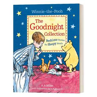 英文原版 Winnie-The-Pooh The Goodnight Collection Bedtime Stories for Sleepy Heads 小熊维尼睡前故事全集 英文版进口英语书