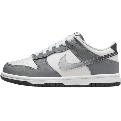 NIKE耐克大童DUNK灰白复古低帮运动休闲鞋板鞋HM9617-001