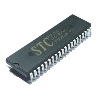 全新原装 单片机 型号STC89C52RC 40pin DIP 直插 8051 51单片机