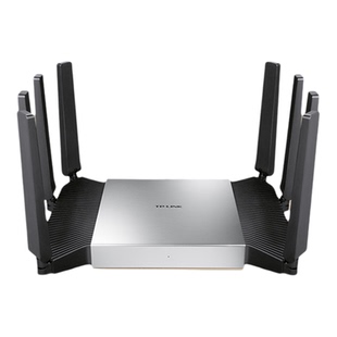 TP-LINK 8口无线路由器家用WiFi7双频大功率2.5G超千兆穿墙王BE7200电信移动光纤宽带