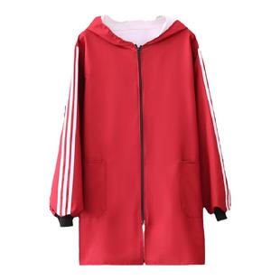 长袖防水罩衣耐脏上班工作服厨房做饭围裙罩衫大褂外套男女同款