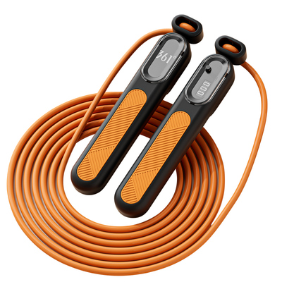 361度计数钢丝跳绳儿童竞速绳子