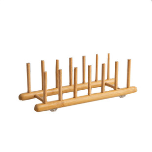 木质碗架碟架本子架钱包架笔袋书立本册架茶饼键盘收纳架分隔唱片