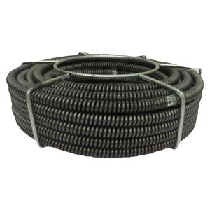 疏通机弹簧16毫米加粗加密通下水道钢丝管道疏通器配件软轴簧20米